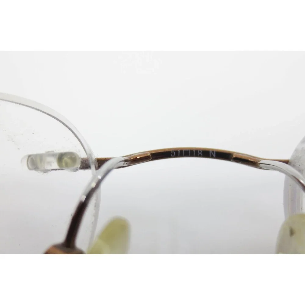 Charmant Line Art XL2002 Bronze Rimless Eyeglasses Frames 51-18-135 Japan Titan